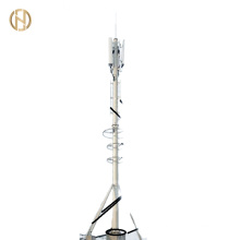 High Quality Galvanized Telecommunications Pole Tower